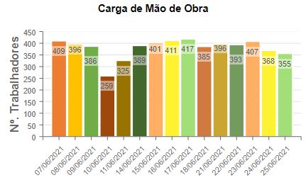 Exemplo Carga de Mão de Obra